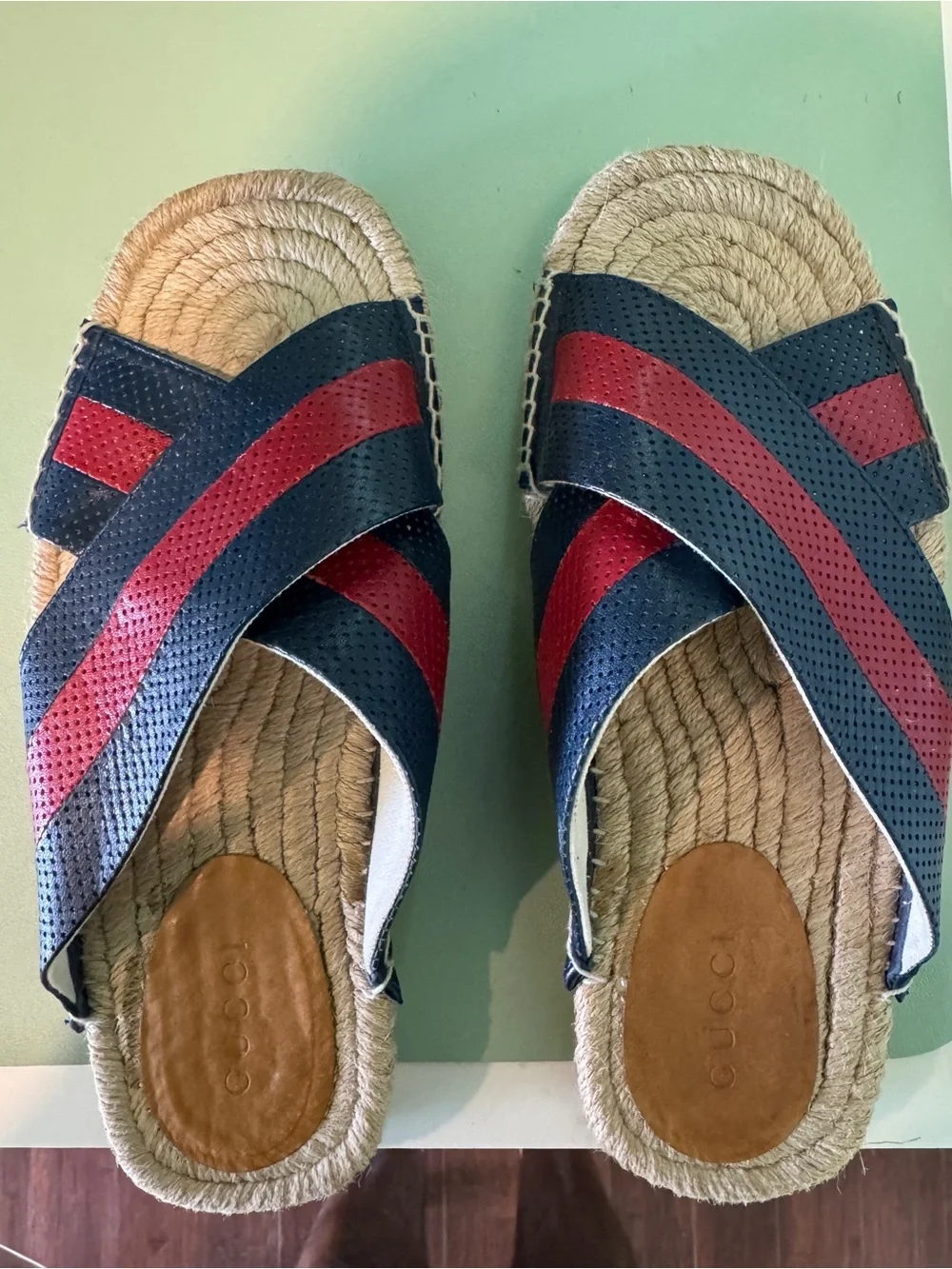 Gucci Leather Sandals